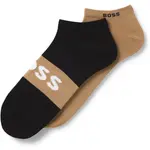 Носки 2 шт BOSS As Logo 01, бежевый - фото 2