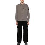 Куртка мужская Stone Island с карманом, коричневый - фото 3