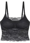 Удлиненный бюстгальтер Triumph "Lift Smart Bustier", эластичное кружево, черный - фото 2