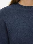 Джемпер Vero Moda VMBOOM O NECK PULLOVER, Navy Blazer/Dark Blue - фото 5