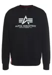 Толстовка Alpha Industries "Базовый свитер", черный - фото 4