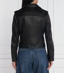 Кожаная куртка HUGO di pelle Lujana Slim Fit, черный - фото 4