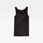 Майка G-Star RAW с нежной вышивкой, черный - фото 5