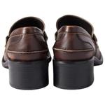 MIU MIU Лоферы 5см Women's Brown - фото 5