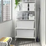 Коробка с крышкой, белая, 38х76х30 см, SOCKERBIT IKEA - фото 6