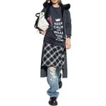 Куртка-бомбер с вышитым логотипом Balenciaga, черная - фото 3