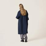 Прямое пальто из кид-мохера Miu Miu, синий - фото 3