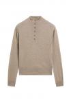 Джемпер Massimo Dutti Jumper, Beige - фото 5