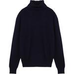 Свитер Ami Long Sleeved Turtleneck Knitted Jumper AMIPARIS, синий - фото