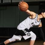 LiNing Badfive Повседневные шорты мужские, черные базовые белые - фото 7