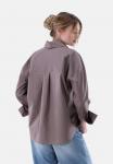 Блуза van Laack Button-down blouse, Light Brown - фото 3