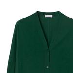 Кардиган женский Burberry Fine-knit, темно-зеленый - фото 4