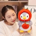 Плюшевая игрушка пингвин фрукт, высота 28 см Mr. Toy, Apple - фото 4