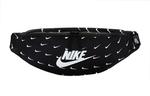 Поясная сумка унисекс Nike с принтом, черный - фото
