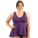 Женский топ танкини Dolphin Aquashape Bust Enhancer Flyaway Dolfin, черный - фото 3