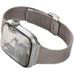 Ремешок Apple совместимый металлический 198 мм IBOANN, розовое золото - фото 2