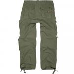 Брюки Brandit Pure Vintage мужские с накладными карманами, зеленый - фото 2