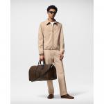 Сумка Keepall Bandoulière 55 Louis Vuitton, коричневый - фото 6