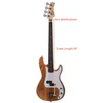 Электрогитарный ключ Glarry GP для бас-гитары, цвет бурый - фото 10