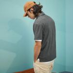 Рубашка поло мужская черная Reebok, черный - фото 3