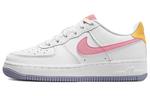 Кроссовки Nike Air Force 1 Low Coral Chalk Laser Orange GS - фото