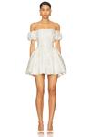 Мини-платье Elodie от Runaway The Label, ivory - фото