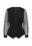 Блуза NÜ Denmark Blouse, Black - фото 5