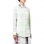 Рубашка Check pattern Cotton Blazer THOM BROWNE, мультиколор - фото 6