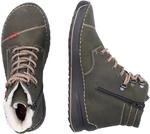 Женские ботинки Rieker на шнуровке, Green 54 - фото 9