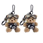 TBoML Плюшевый кулон, Black Green Sweater Bear - фото 10