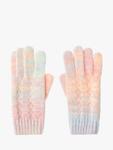 Детские вязаные перчатки омбре Angels by Accessorize, Pastel Multi - фото