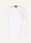 Лонгслив дерол HUGO, белый - фото