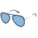 Солнцезащитные очки Polaroid PLD6151GSPJP, синий - фото