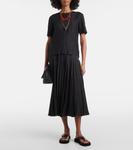 Шелковый топ Brunet Joseph, черный - фото 2