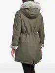 Парка с капюшоном и искусственным мехом Canadiens, зеленый - фото 2