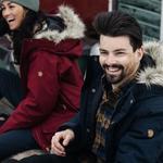 Фланелевая рубашка Singi Heavy стандартного кроя мужская Fjallraven, цвет Dark Navy/Buckwheat Brown - фото 2