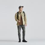 CAT Мужская рубашка цвета хаки - фото 6