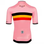 Джерси Bioracer Icon Official Belgian Cycling short sleeve, розовый - фото 2