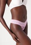 Стринги BRIEF THONG 3 PACK Lindex, светло-розовый - фото 4