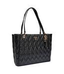 Сумка-шоппер женская Guess с тиснением, черный - фото 4