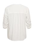 Блуза KAFFE CURVE Mille, белый - фото 2