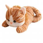 Трансформирующаяся плюшевая игрушка кот Happy Fish, серый - фото 5