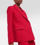 Двубортный пиджак-букле Amiri, Fuschia - фото 5