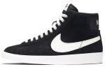 Кроссовки Nike Blazer Mid Vintage Suede, черный/белый - фото
