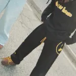 Толстовка с логотипом Letter Series, унисекс, черная Drew House, черный - фото 8