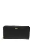 Кошелек с логотипом Lacoste, черный - фото