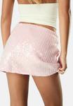 Юбка Bershka A-line skirt, Light Pink - фото 2