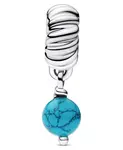 Подвески из бирюзы Pandora, turquoise - фото 2