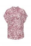 Блуза LASCANA Blouse, Bordeaux Animal/Bordeaux - фото