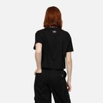 Футболка женская черная Evisu - фото 4